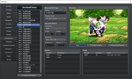 RPG Maker MZ - 3D Particle Effect Pack