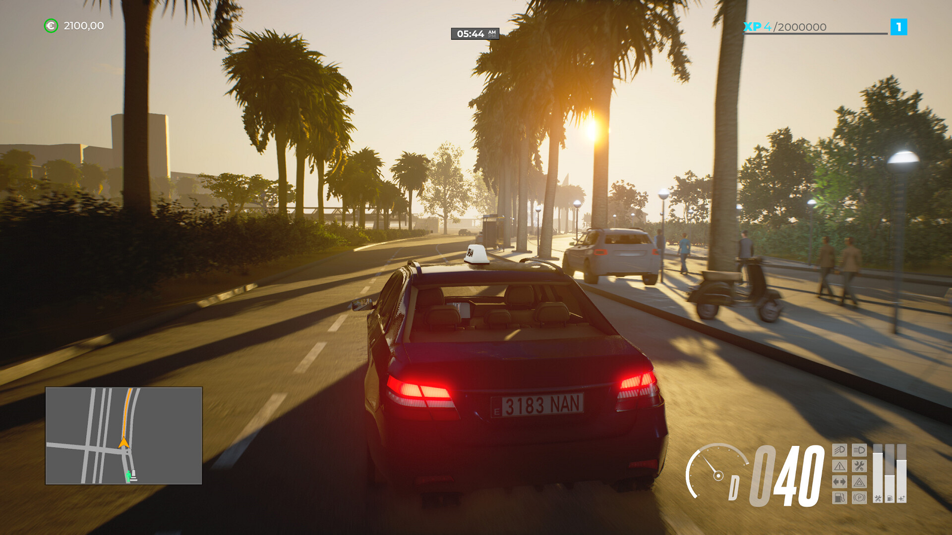 Taxi Life: A City Driving Simulator gameplay screenshot 2