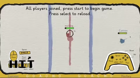 Canvas Hockey video 2