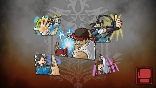 KHAiHOM.com - Monster Hunter: World - Sticker Set: Street Fighter V