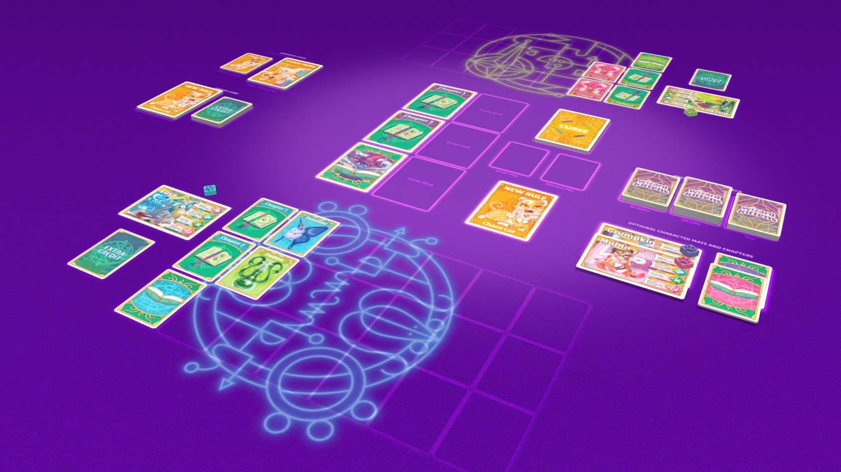 Tabletopia - Wizard Kittens + Magical Monsters Expansion Featured Screenshot #1