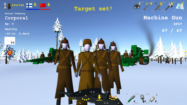 Screenshot z Winter War 1939