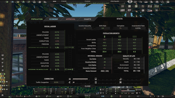 Screenshot z Citystate II