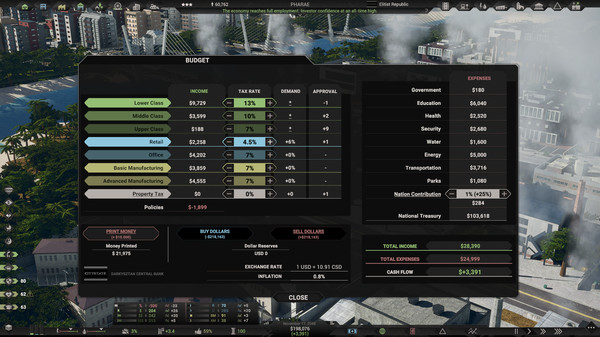 Screenshot z Citystate II