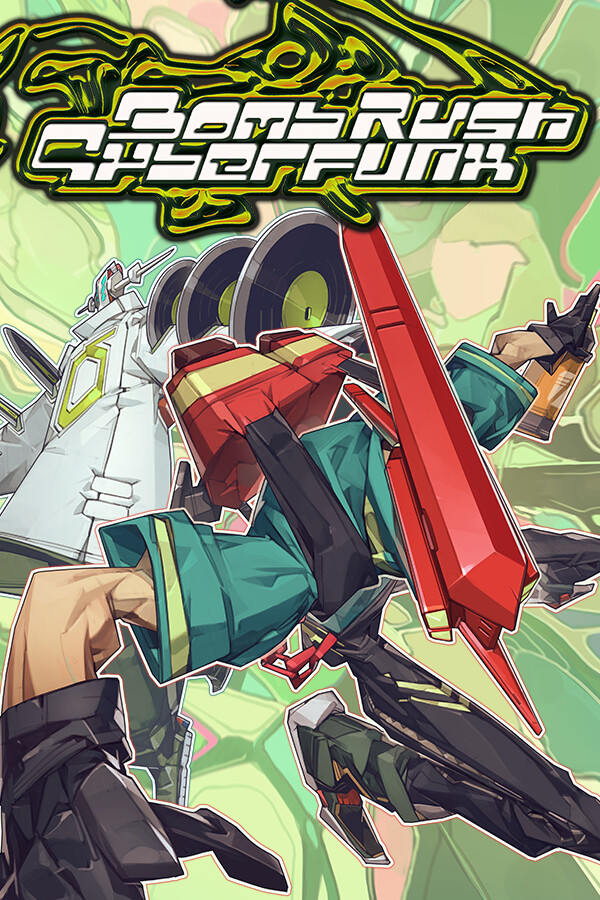 Capa de Bomb Rush Cyberfunk