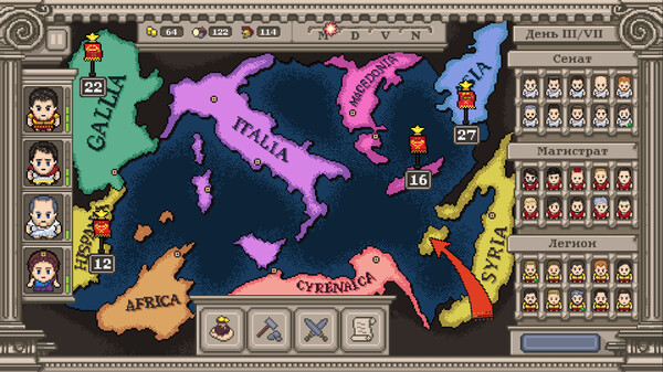 Screenshot z Long Live Caesar Screenshot z Long Live Caesar