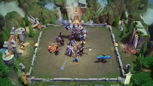 Screenshot z Divine Tactics