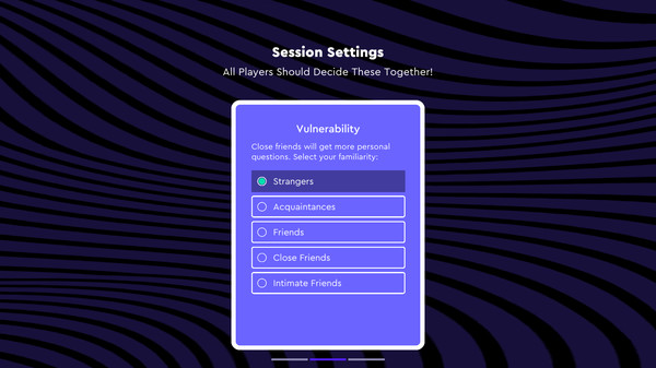 Wild Honesty: A party game for deeper conversations screenshot 3