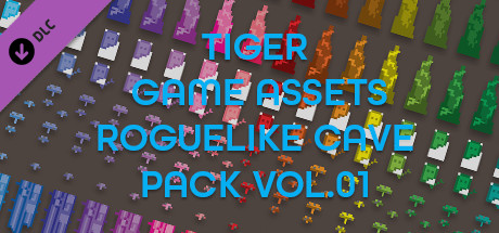 TIGER GAME ASSETS ROGUELIKE CAVE PACK VOL.01 banner image