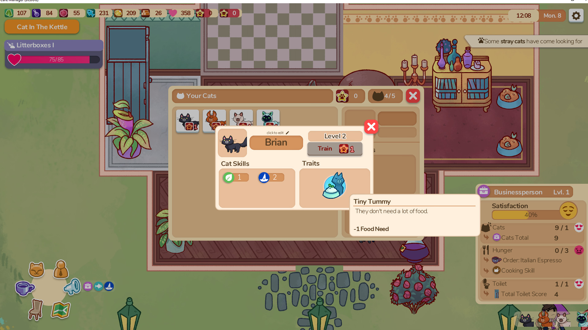 Cat Cafe Manager screenshot #5