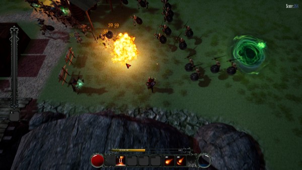 Screenshot z Mage Rage