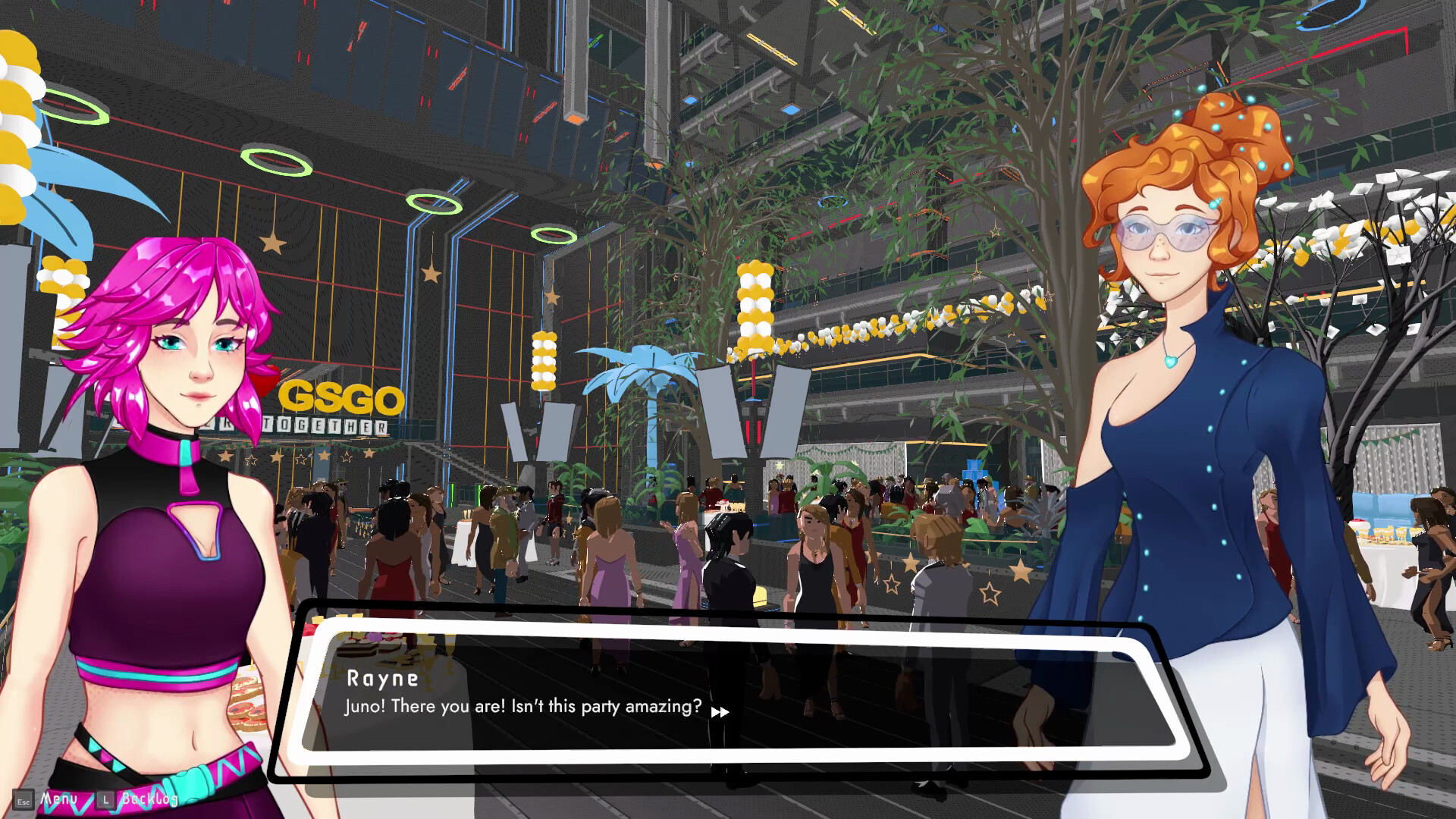 Luminous Threads: A Visual Novel screenshot #2