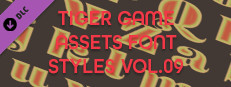 TIGER GAME ASSETS FONT STYLES VOL.09 Small Capsule Image