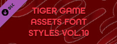 TIGER GAME ASSETS FONT STYLES VOL.10 Small Capsule Image