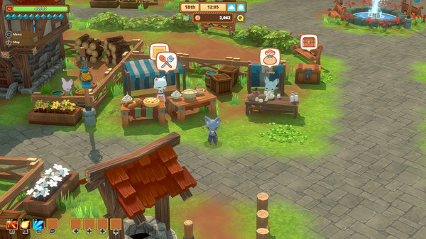 Screenshot z Kitaria Fables