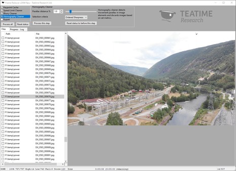 Screenshot z Vrifier - Teatime Photogrammetry Toolkit