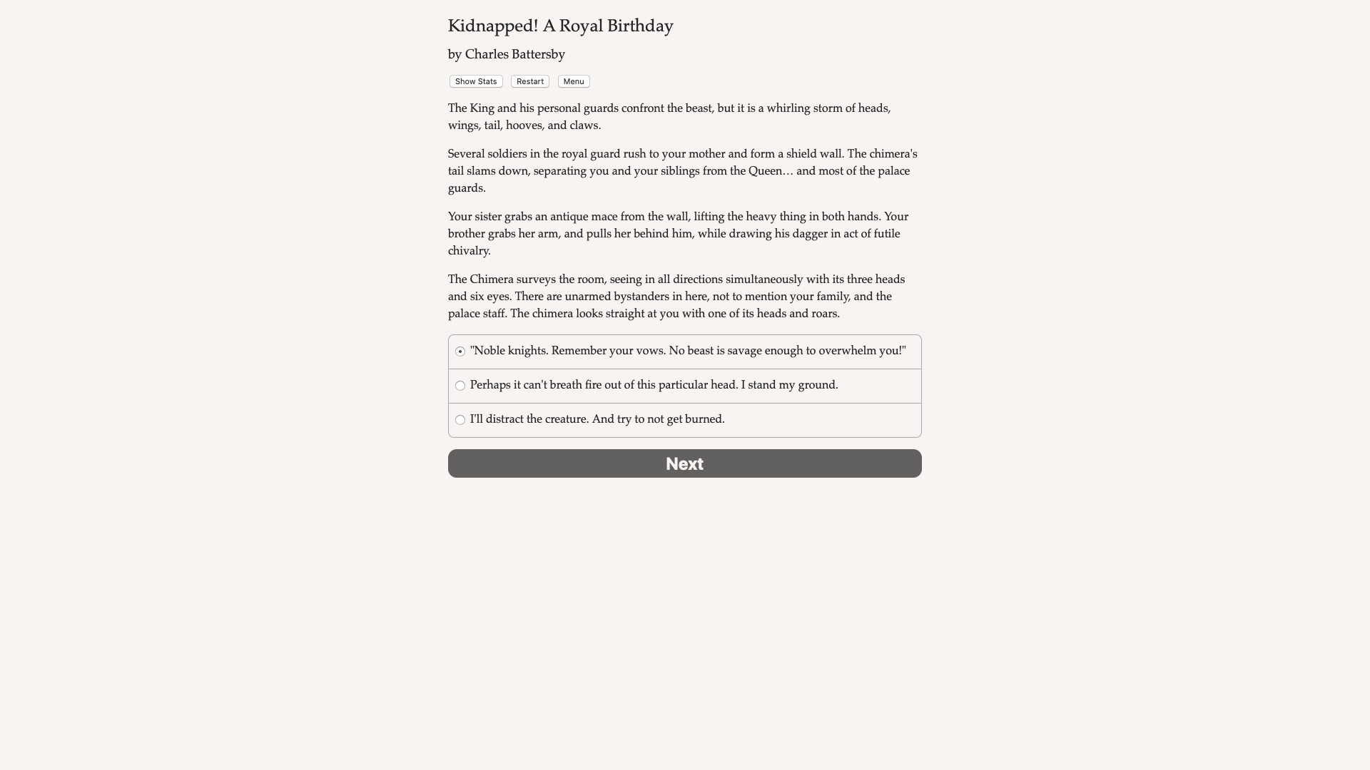 Kidnapped! A Royal Birthday Demo Featured Screenshot #1