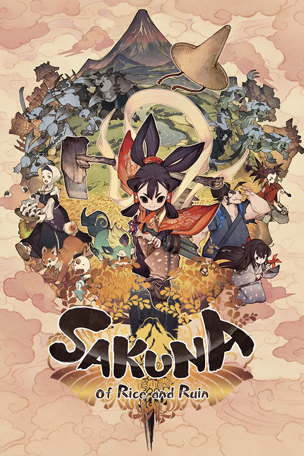 Capa de Sakuna: Of Rice and Ruin