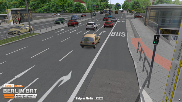Screenshot z OMSI 2 Add-On Berlin BRT