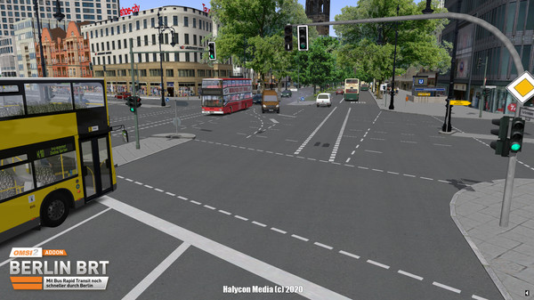 Screenshot z OMSI 2 Add-On Berlin BRT