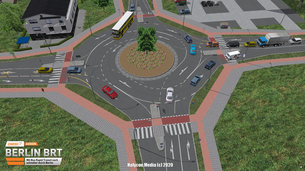 Screenshot z OMSI 2 Add-On Berlin BRT