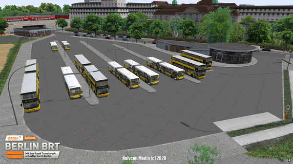 Screenshot z OMSI 2 Add-On Berlin BRT