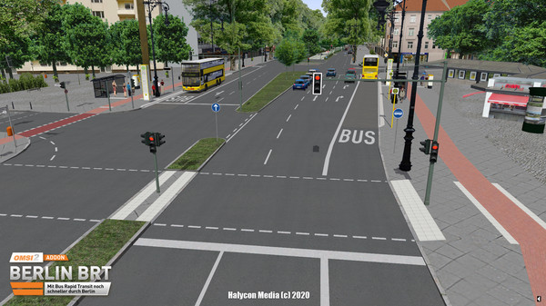 Screenshot z OMSI 2 Add-On Berlin BRT