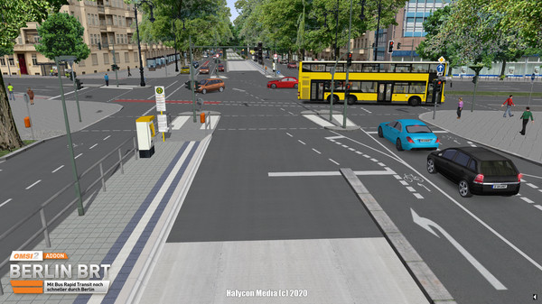 Screenshot z OMSI 2 Add-On Berlin BRT