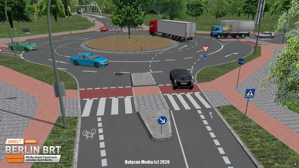 Screenshot z OMSI 2 Add-On Berlin BRT