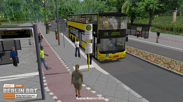 Screenshot z OMSI 2 Add-On Berlin BRT