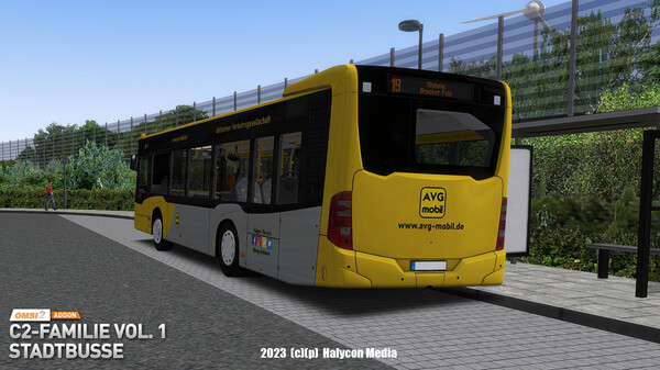 Screenshot z OMSI 2 Add-on C2 Family Vol. 1 City Buses