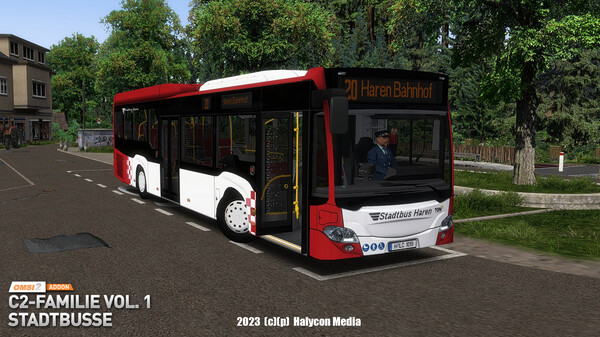 Screenshot z OMSI 2 Add-on C2 Family Vol. 1 City Buses