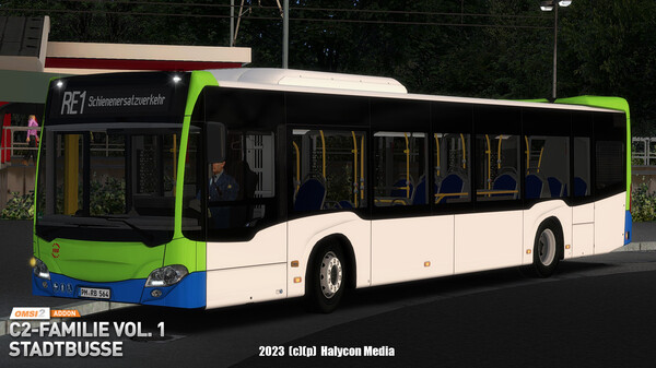 Screenshot z OMSI 2 Add-on C2 Family Vol. 1 City Buses