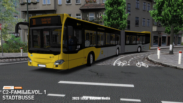Screenshot z OMSI 2 Add-on C2 Family Vol. 1 City Buses