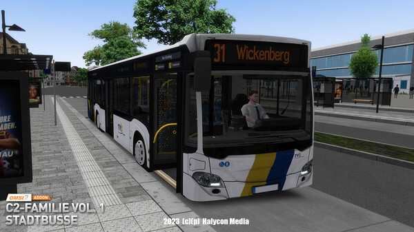 Screenshot z OMSI 2 Add-on C2 Family Vol. 1 City Buses