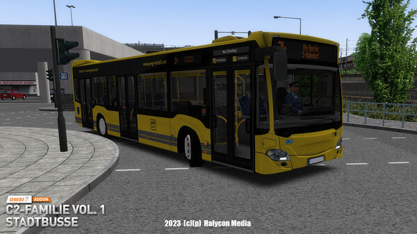Screenshot z OMSI 2 Add-on C2 Family Vol. 1 City Buses