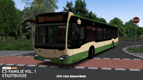 Screenshot z OMSI 2 Add-on C2 Family Vol. 1 City Buses