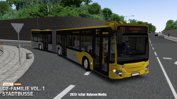 Screenshot z OMSI 2 Add-on C2 Family Vol. 1 City Buses