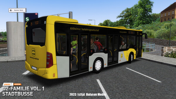 Screenshot z OMSI 2 Add-on C2 Family Vol. 1 City Buses
