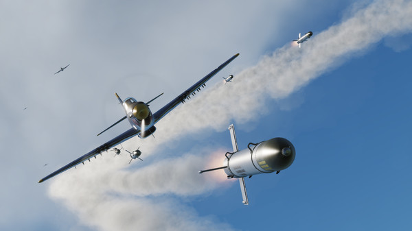 Screenshot z DCS: F-86F Sabre: Hunters Over the Yalu Campaign