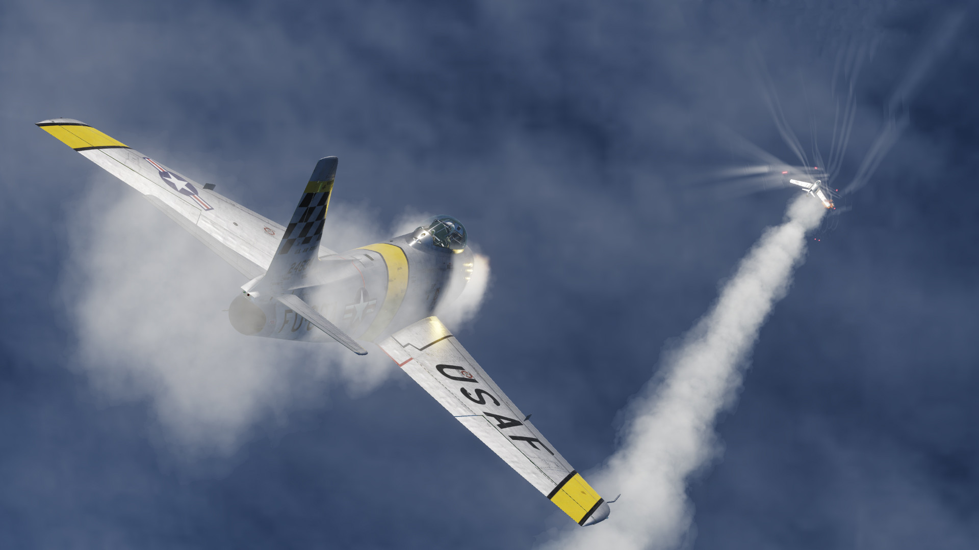 DCS: F-86F Sabre Hunters Over the Yalu Campaign Featured Screenshot #1