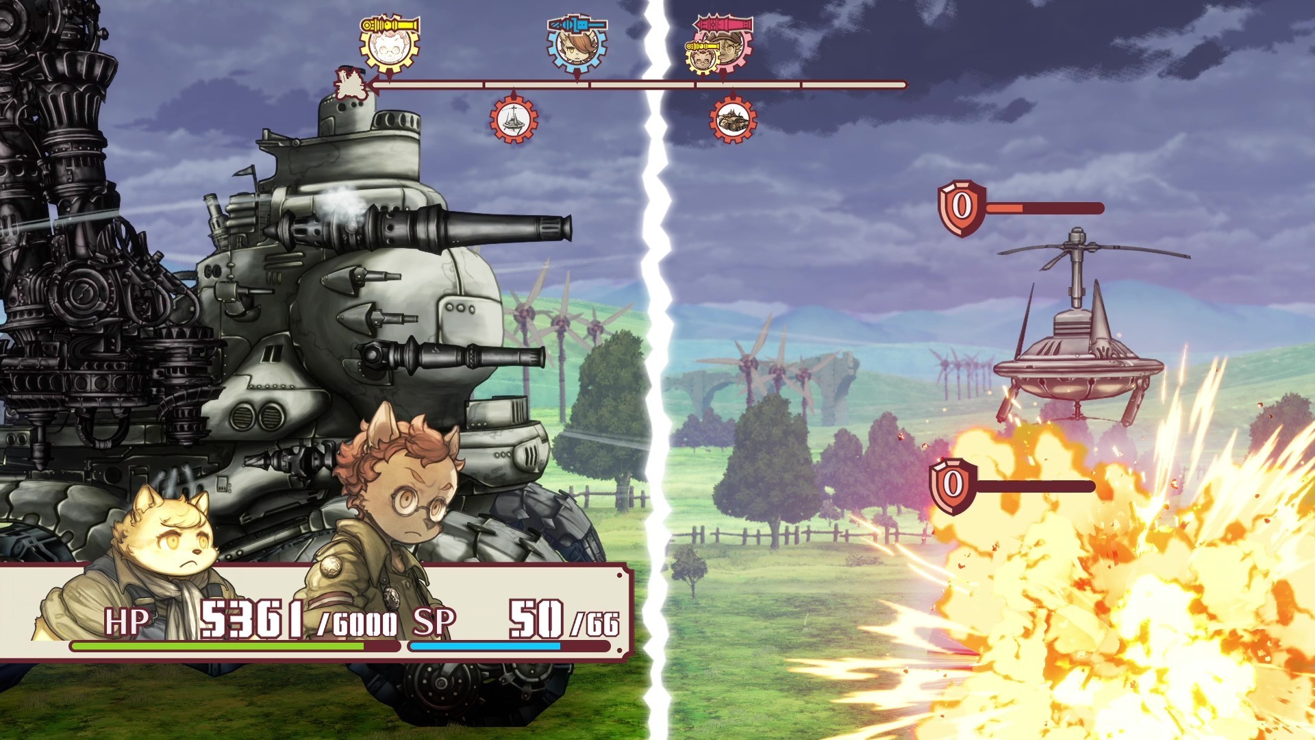 screenshot of Fuga: Melodies of Steel 1