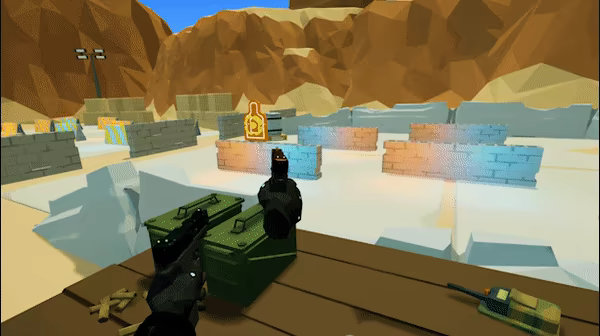 Shooting Arena VR video 3