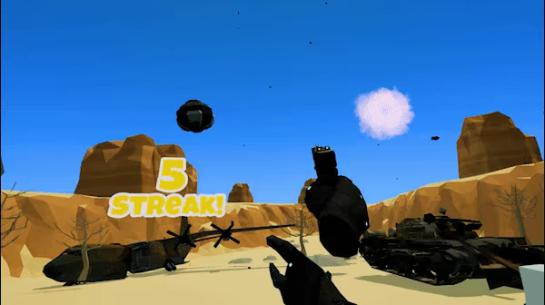 Shooting Arena VR video 2