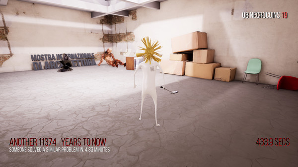 Screenshot z Sanatorium Anthropocene Retreat