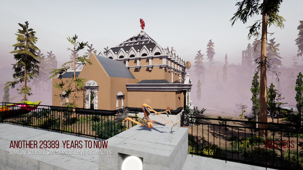 Screenshot z Sanatorium Anthropocene Retreat
