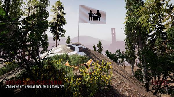 Screenshot z Sanatorium Anthropocene Retreat