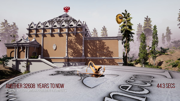 Screenshot z Sanatorium Anthropocene Retreat