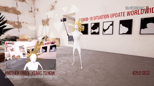 Screenshot z Sanatorium Anthropocene Retreat