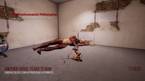 Screenshot z Sanatorium Anthropocene Retreat